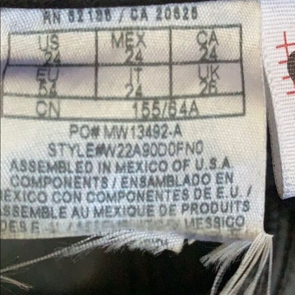 NEW Guess Black Sunflower Skinny Ankle Jeans 24 - Picture 9 of 12